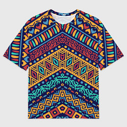 Мужская футболка оверсайз Африка