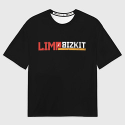 Футболка оверсайз мужская Limp Bizkit, цвет: 3D-принт