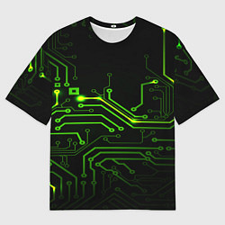 Футболка оверсайз мужская Tehnology, цвет: 3D-принт