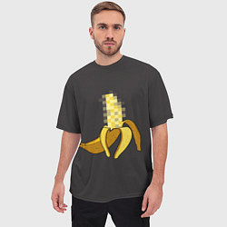 Футболка оверсайз мужская XXX Banana, цвет: 3D-принт — фото 2