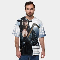 Футболка оверсайз мужская Гробовщик 1, цвет: 3D-принт — фото 2