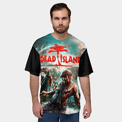 Футболка оверсайз мужская Dead Island, цвет: 3D-принт — фото 2