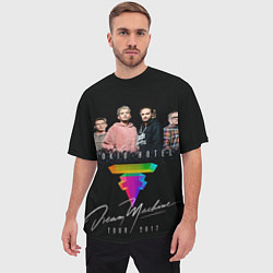 Футболка оверсайз мужская Tokio Hotel: Dream Band, цвет: 3D-принт — фото 2