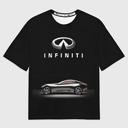 Футболка оверсайз мужская Infiniti, цвет: 3D-принт