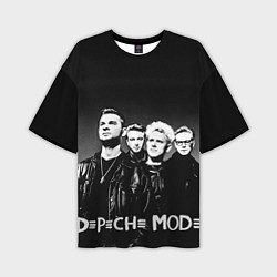 Футболка оверсайз мужская Depeche Mode: mono, цвет: 3D-принт