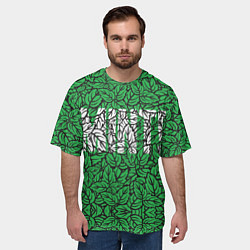 Футболка оверсайз мужская Mint - Мята, цвет: 3D-принт — фото 2