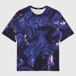 Футболка оверсайз мужская Нефть, цвет: 3D-принт