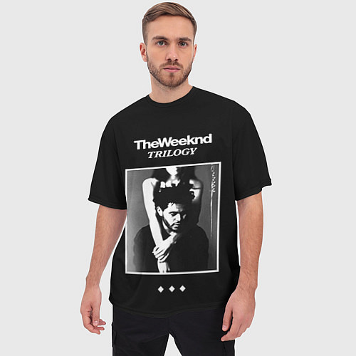 Мужская футболка оверсайз The Weeknd: Trilogy / 3D-принт – фото 3