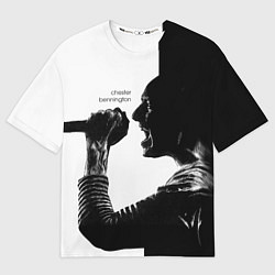 Футболка оверсайз мужская Bennington Rock, цвет: 3D-принт