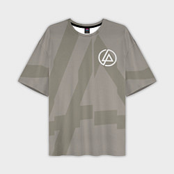 Мужская футболка оверсайз Linkin Park: Grey style