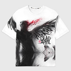 Футболка оверсайз мужская Dead by April: Black angel, цвет: 3D-принт
