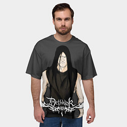 Футболка оверсайз мужская Dethklok Man, цвет: 3D-принт — фото 2