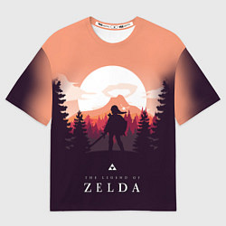 Футболка оверсайз мужская The Legend of Zelda, цвет: 3D-принт