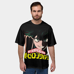 Футболка оверсайз мужская Моя геройская академия, цвет: 3D-принт — фото 2