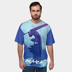 Футболка оверсайз мужская Berserk Night, цвет: 3D-принт — фото 2