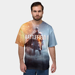 Футболка оверсайз мужская Battlefield One, цвет: 3D-принт — фото 2