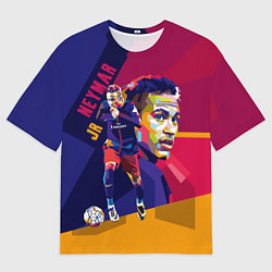 Мужская футболка оверсайз Jr. Neymar