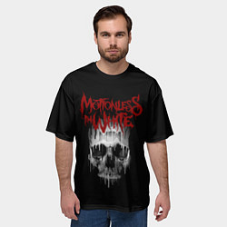 Футболка оверсайз мужская MIW Skull, цвет: 3D-принт — фото 2