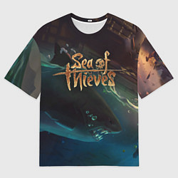 Футболка оверсайз мужская Sea of thieves, цвет: 3D-принт