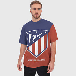 Футболка оверсайз мужская Atletico Madrid FC 1903, цвет: 3D-принт — фото 2