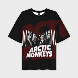 Футболка оверсайз мужская Arctic Monkeys: White Waves, цвет: 3D-принт