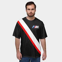 Футболка оверсайз мужская Бмв Bmw 2018 Line Collection, цвет: 3D-принт — фото 2