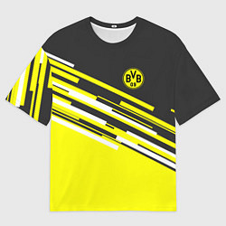 Футболка оверсайз мужская Borussia FC: Sport Line 2018, цвет: 3D-принт