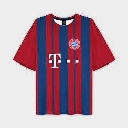 Футболка оверсайз мужская Bayern FC: Original 2018, цвет: 3D-принт