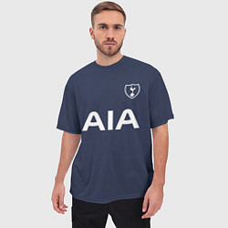 Футболка оверсайз мужская Tottenham FC: Kein Away 17/18, цвет: 3D-принт — фото 2