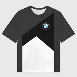 Футболка оверсайз мужская BMW 2018 SportWear 3, цвет: 3D-принт