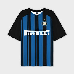 Мужская футболка оверсайз Inter FC: Home 17/18