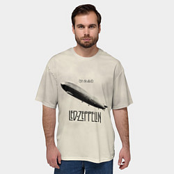 Футболка оверсайз мужская Led Zeppelin: Fly, цвет: 3D-принт — фото 2