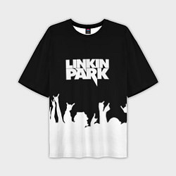 Футболка оверсайз мужская Linkin Park: Black Rock, цвет: 3D-принт