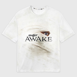 Футболка оверсайз мужская Skillet: Awake, цвет: 3D-принт