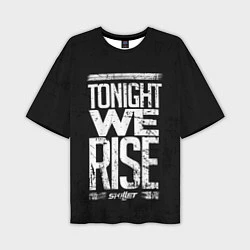Мужская футболка оверсайз Skillet: We Rise