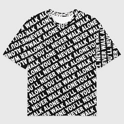 Футболка оверсайз мужская YNWA, цвет: 3D-принт