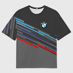 Мужская футболка оверсайз BMW BRAND COLOR