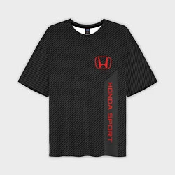 Мужская футболка оверсайз Honda: Sport Line