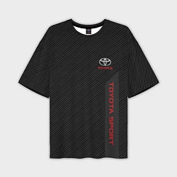 Мужская футболка оверсайз Toyota: Sport Line