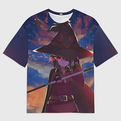 Мужская футболка оверсайз KonoSuba