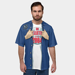 Футболка оверсайз мужская On Earth Since 2004, цвет: 3D-принт — фото 2