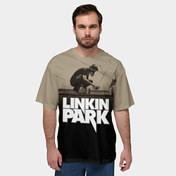 Футболка оверсайз мужская Linkin Park: Meteora, цвет: 3D-принт — фото 2