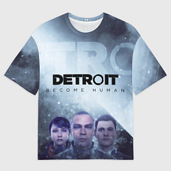 Футболка оверсайз мужская Detroit: Become Human, цвет: 3D-принт