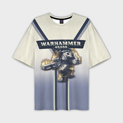 Мужская футболка оверсайз Warhammer 40000: Tau Empire