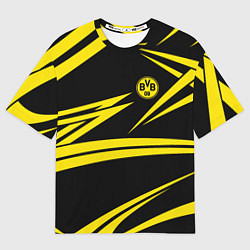 Футболка оверсайз мужская FC Borussia: BVB Sport, цвет: 3D-принт