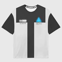 Футболка оверсайз мужская RK900: Become Human, цвет: 3D-принт