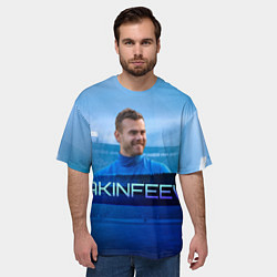 Футболка оверсайз мужская Akinfeev, цвет: 3D-принт — фото 2