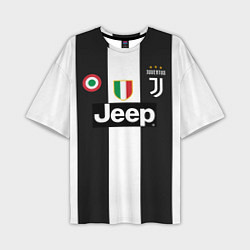 Мужская футболка оверсайз FC Juventus 18-19