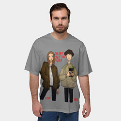 Футболка оверсайз мужская End of the f*cking world, цвет: 3D-принт — фото 2