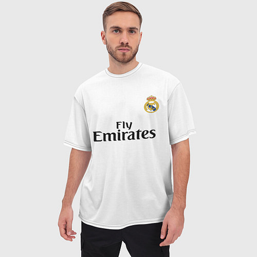 Мужская футболка оверсайз Modric home 18-19 / 3D-принт – фото 3